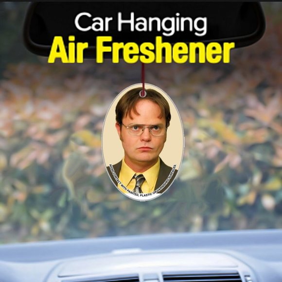 Holiday The Office Official Dwight Schrute Promo Car Air Freshener Promo Limited Edition
